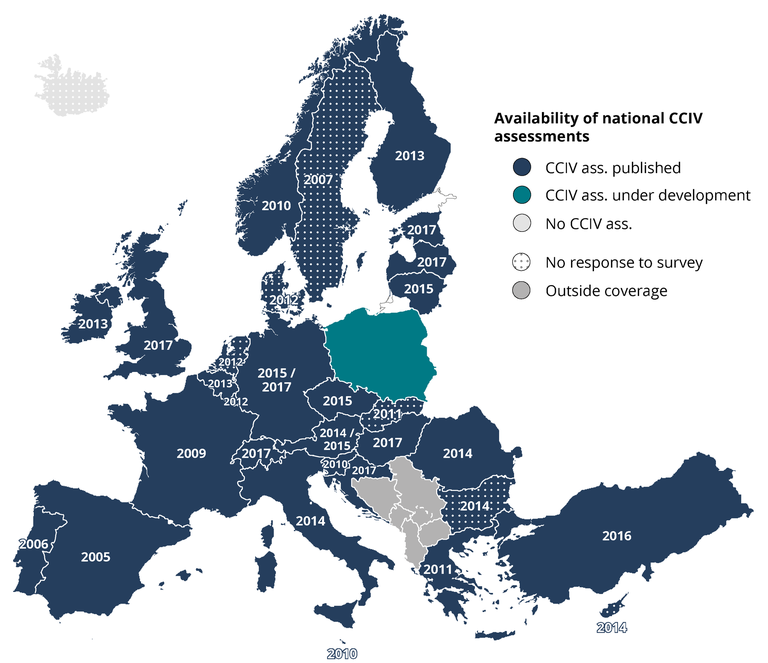 Almost all European countries have conducted national climate change vulnerability and risk assessments as part of their adaptation plans to better deal with the impacts of climate-related hazards, according to a European Environment Agency (EEA) report published today.  
